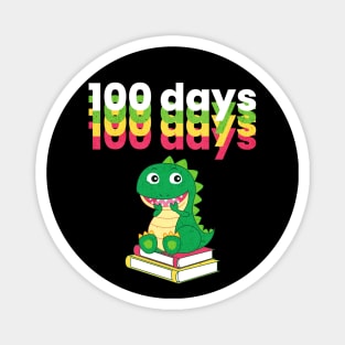 100 Days of School Dinosaur Magnet